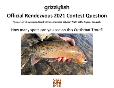 How many spots are on that Cutthroat Trout?
