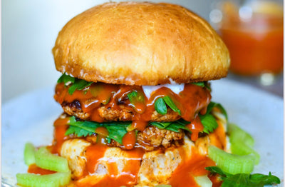 Buffalo Pheasant Burger