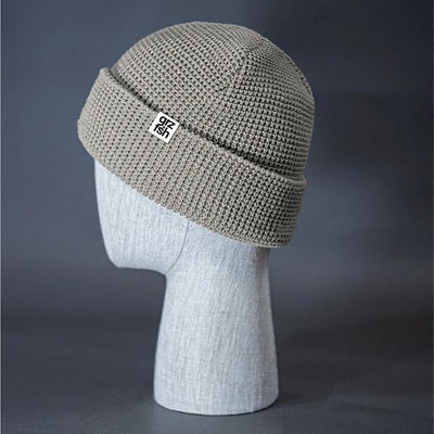 GRZFSH Waffle Beanie - Birch GrizzlyFish 